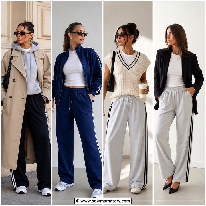 25 Spring Track Pants Outfit Ideas for Sporty Chic Looks