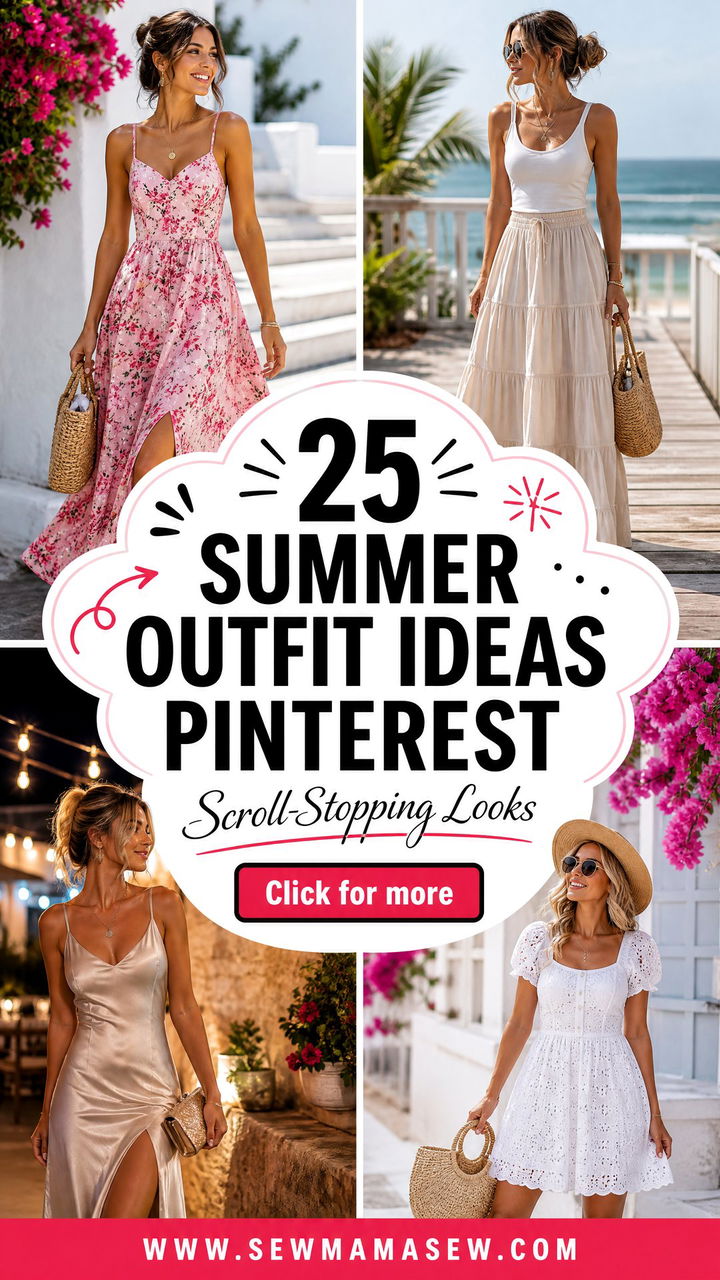 25 summer outfit ideas Pinterest For Scroll-Stopping Looks - 25 summer outfit ideas Pinterest For Scroll-Stopping Looks