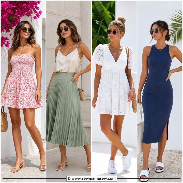 25 summer outfits for short torso women Balanced Fits Now