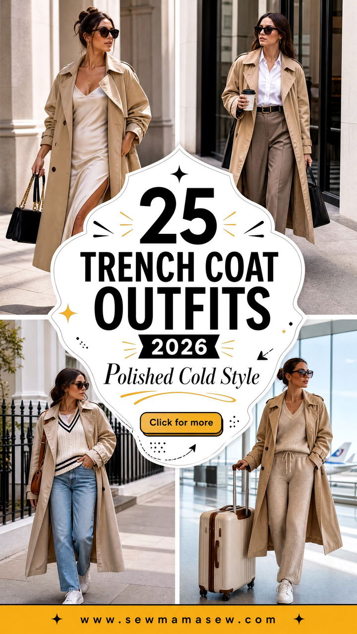 25 trench coat outfits 2026 for Polished Cold-Weather Style - 25 trench coat outfits 2026 for Polished Cold-Weather Style