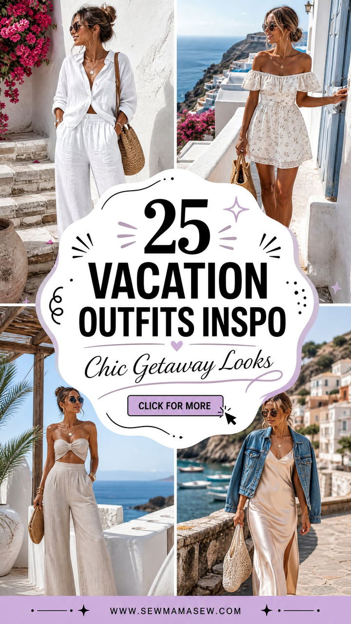 25 vacation outfits inspo for Chic Getaway Looks Youll Love - 25 vacation outfits inspo for Chic Getaway Looks You'll Love