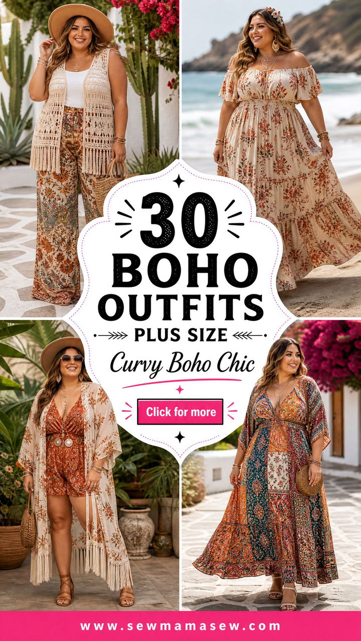 30 Boho Outfits Plus Size Chic Looks for Curvy Women - 30 Boho Outfits Plus Size: Chic Looks for Curvy Women