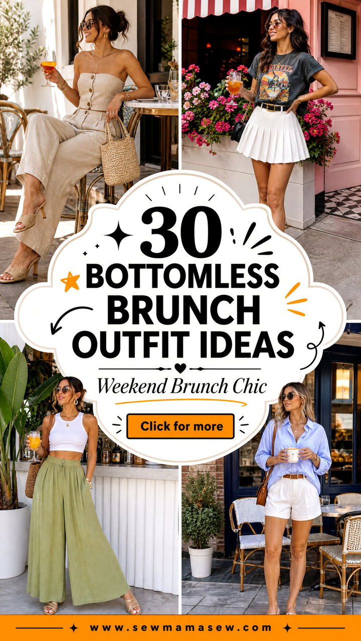 30 Bottomless Brunch Outfit Ideas for Chic Weekend Style - 30 Bottomless Brunch Outfit Ideas for Chic Weekend Style