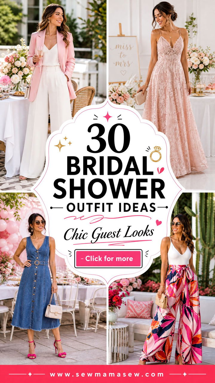 30 Bridal Shower Outfit Ideas for Women Chic Guest Looks - 30 Bridal Shower Outfit Ideas for Women: Chic Guest Looks