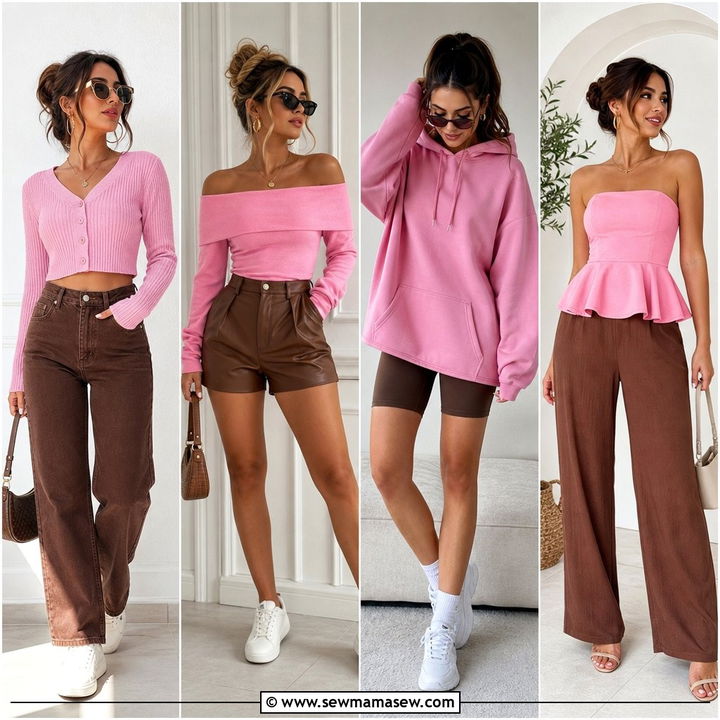 30 Brown and Pink Outfit Ideas for Soft, Trendy Looks Now