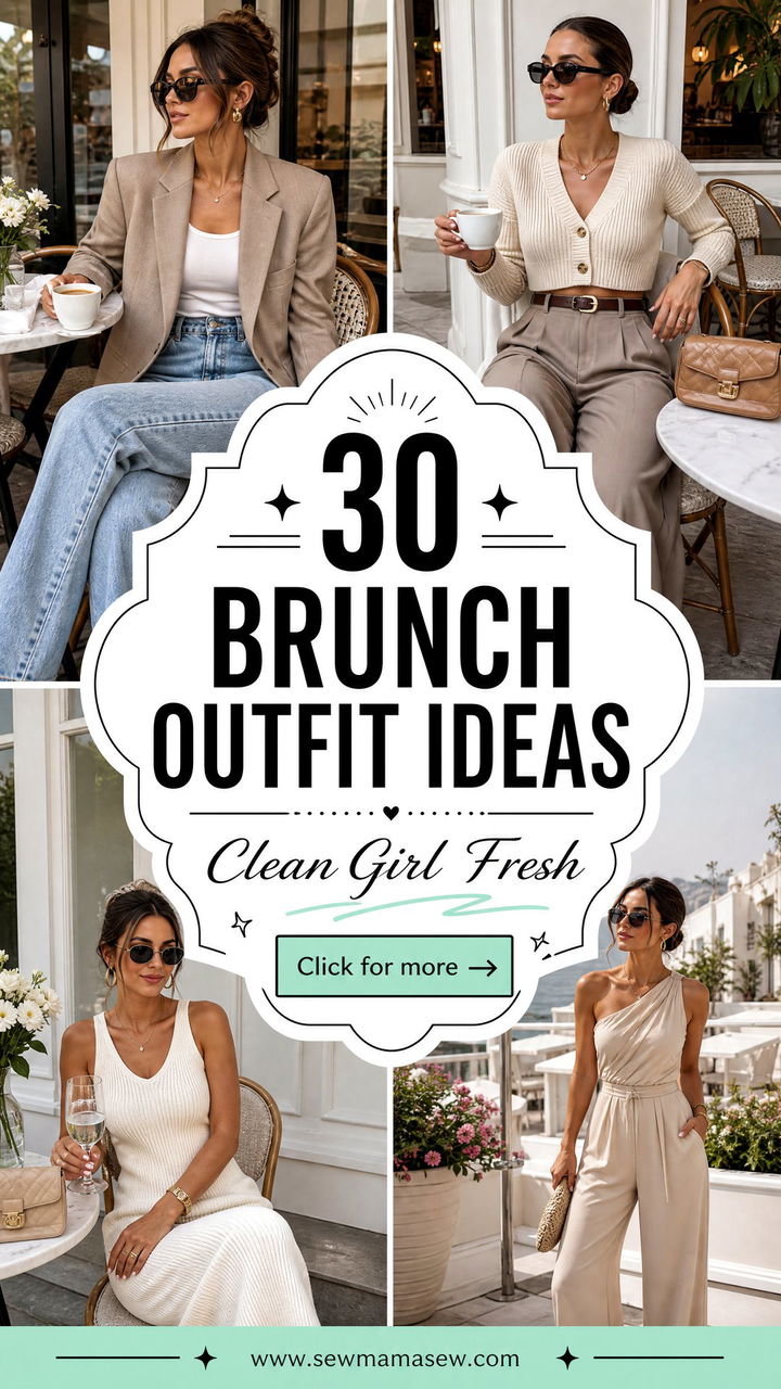 30 Brunch Outfit Ideas Clean Girl Style for Fresh Mornings - 30 Brunch Outfit Ideas Clean Girl Style for Fresh Mornings