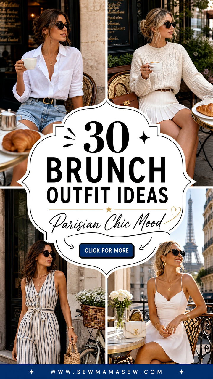 30 Brunch Outfit Ideas Parisian Chic Women Will Adore - 30 Brunch Outfit Ideas Parisian Chic Women Will Adore