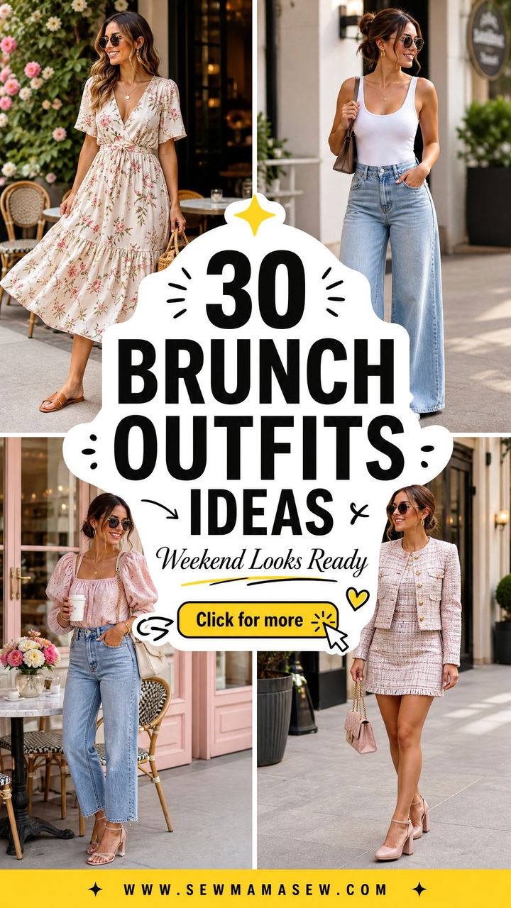 30 Brunch Outfits Ideas for Effortless Weekend Style Inspo - 30 Brunch Outfits Ideas for Effortless Weekend Style Inspo