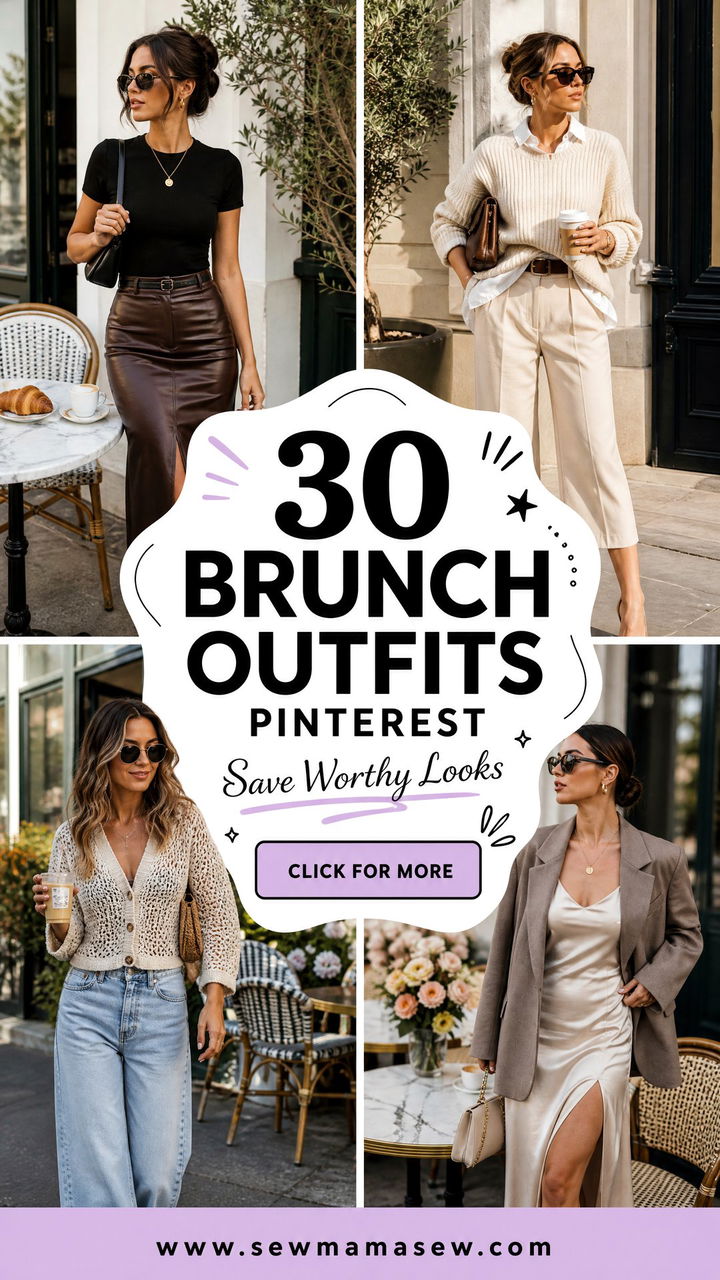 30 Brunch Outfits Pinterest Fans Will Want to Save - 30 Brunch Outfits Pinterest Fans Will Want to Save