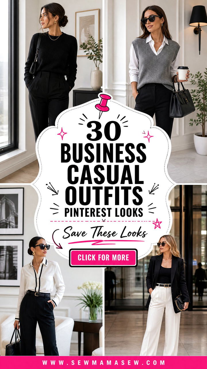 30 Business Casual Outfits Pinterest Looks to Save Now - 30 Business Casual Outfits Pinterest Looks to Save Now