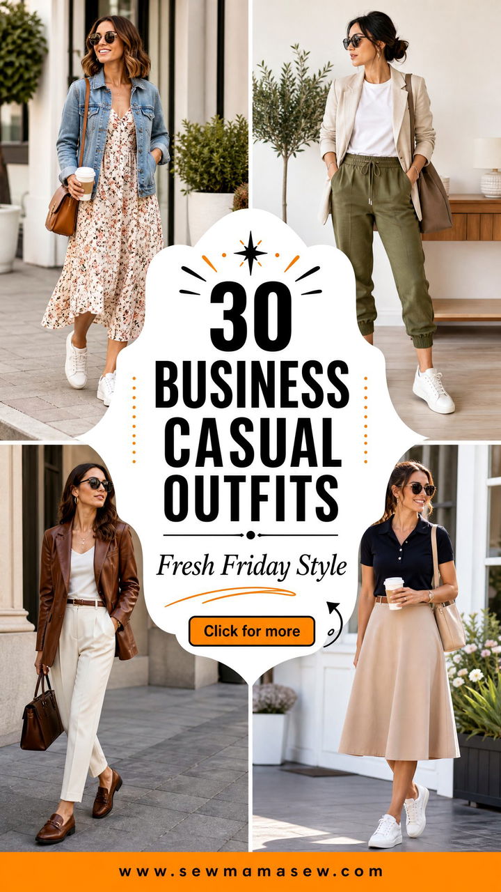 30 Business Casual Outfits for Fridays That Feel Fresh - 30 Business Casual Outfits for Fridays That Feel Fresh