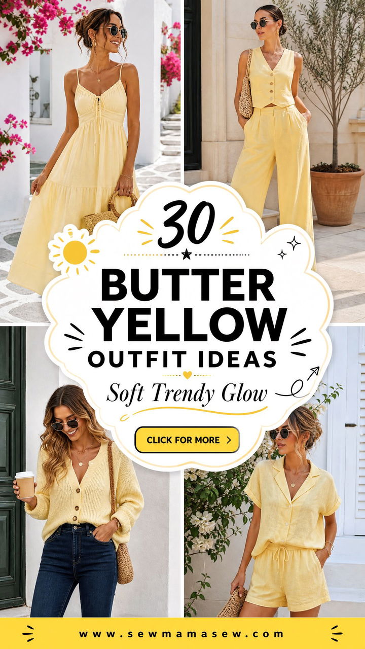 30 Butter Yellow Outfit Ideas for a Soft Trendy Glow - 30 Butter Yellow Outfit Ideas for a Soft Trendy Glow