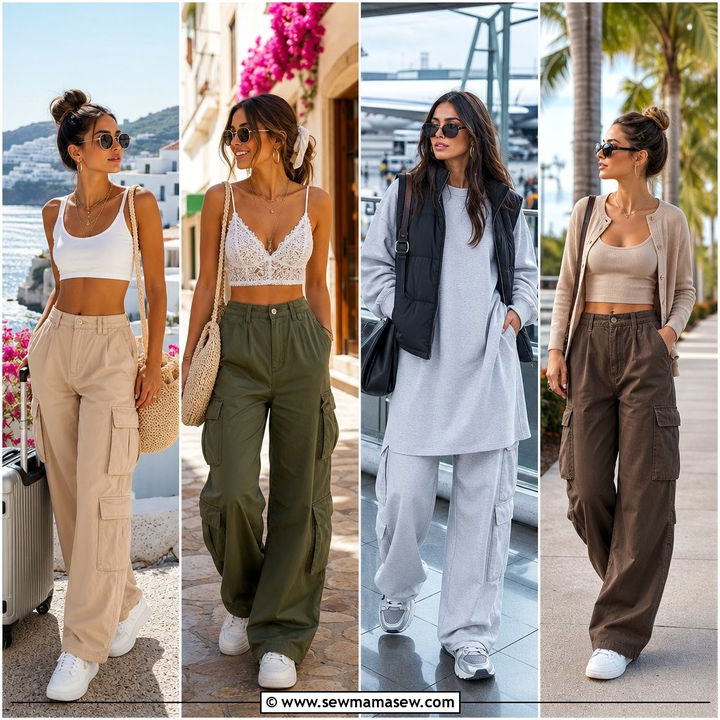 30 Cargo pants outfit ideas for travel That Look Effortless