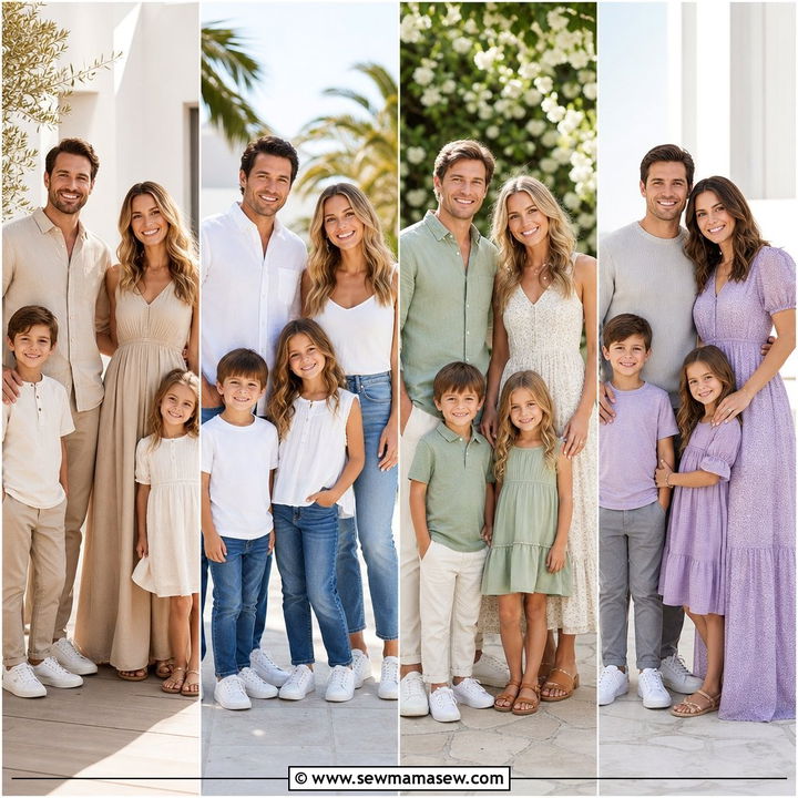 30 Casual Family Photo Outfits for Picture-Perfect Memories