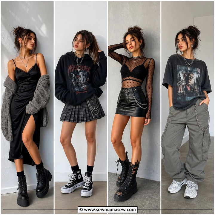 30 Casual Grunge Outfits for Edgy Everyday Style in 2026