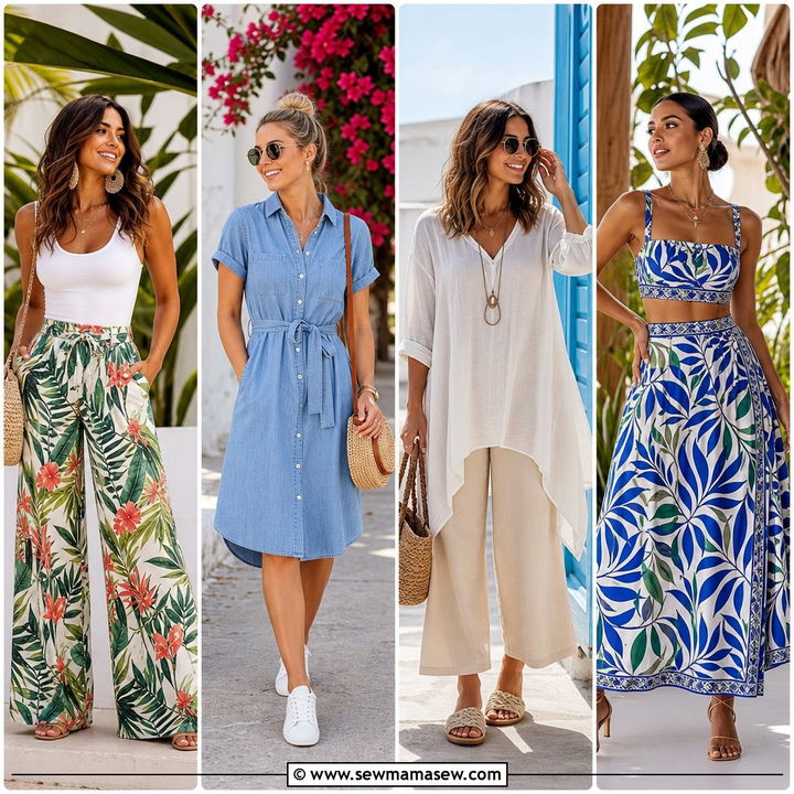30 Casual Resort Outfits for Breezy Vacation Style This Season
