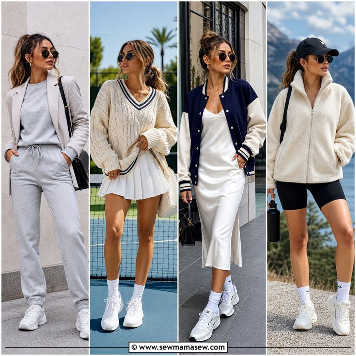 30 Casual Sporty Chic Outfits for Comfy Trend-Led Style
