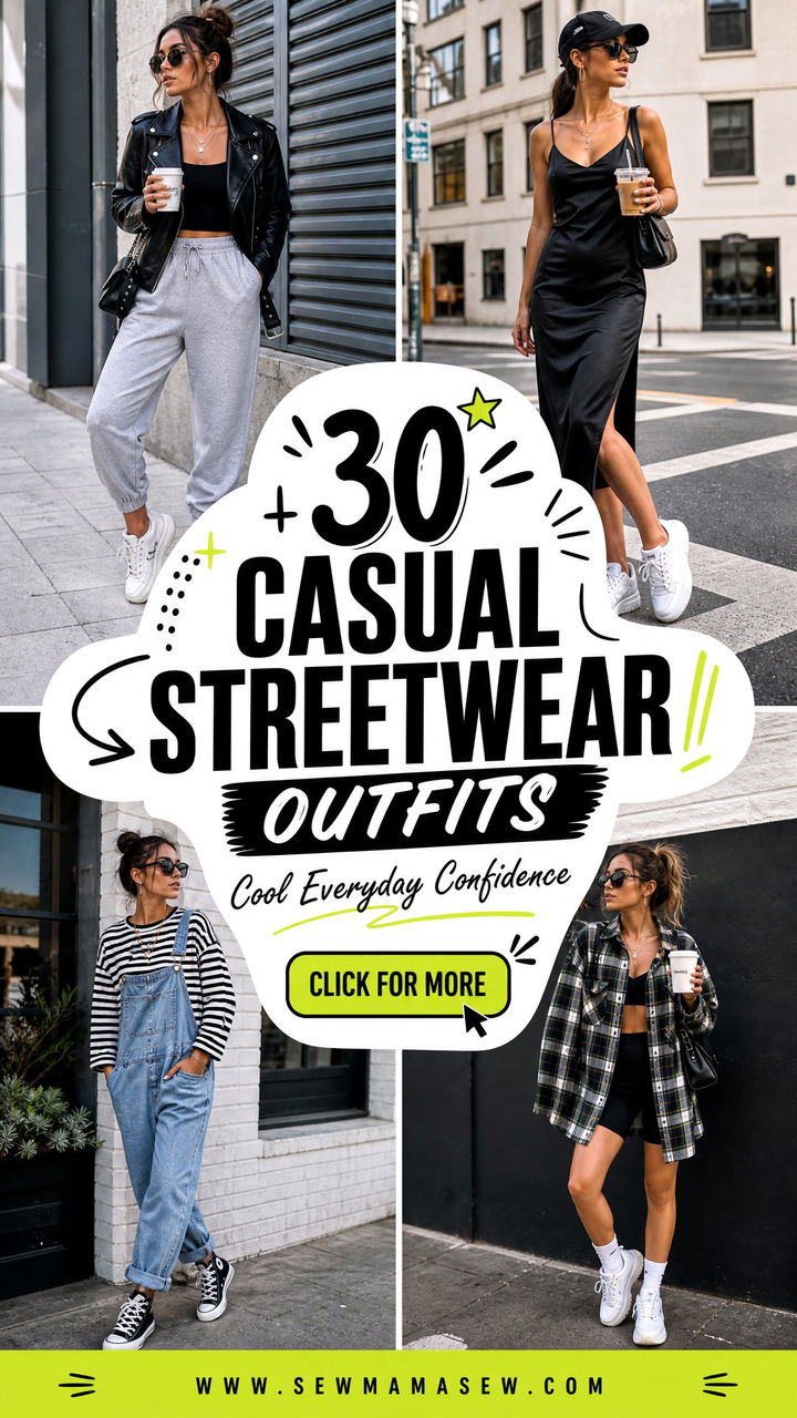 30 Casual Streetwear Outfits for Cool Everyday Confidence - 30 Casual Streetwear Outfits for Cool Everyday Confidence