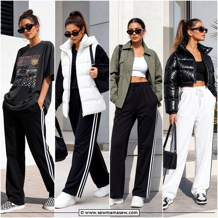 30 Casual Track Pants Outfits That Look Effortlessly Cool