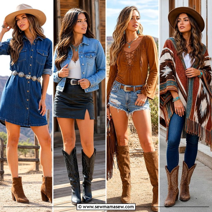 30 Casual Western Outfits for Modern Cowgirl Everyday Style