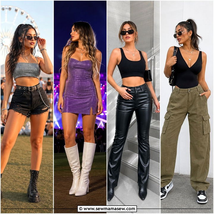 30 Chic Concert Outfits for Women to Dance in Style All Night