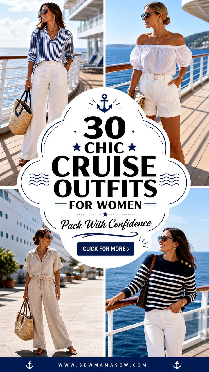 30 Chic Cruise Outfits for Women to Pack With Confidence - 30 Chic Cruise Outfits for Women to Pack With Confidence