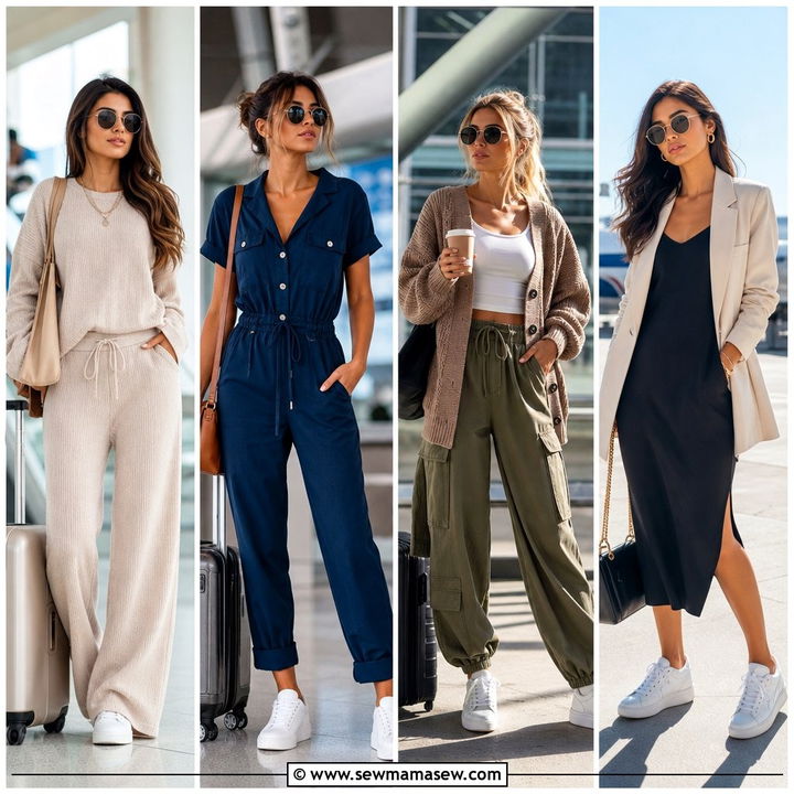 30 Chic Travel Outfits For Women: Easy Looks For Trips