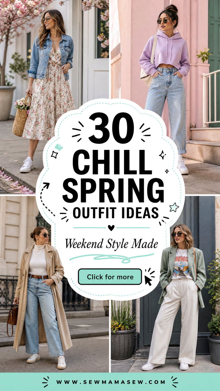 30 Chill Spring Outfit Ideas for Effortless Weekend Style - 30 Chill Spring Outfit Ideas for Effortless Weekend Style