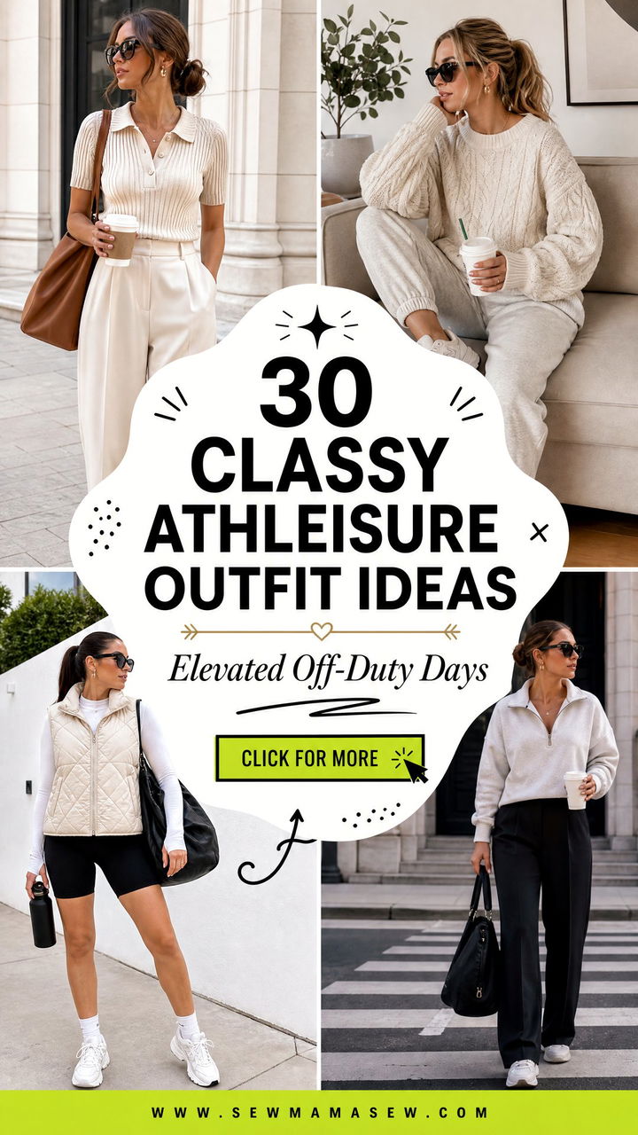 30 Classy Athleisure Outfit Ideas for Elevated Off-Duty Days - 30 Classy Athleisure Outfit Ideas for Elevated Off-Duty Days
