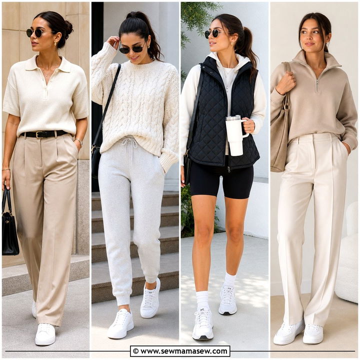 30 Classy Athleisure Outfit Ideas for Elevated Off-Duty Days