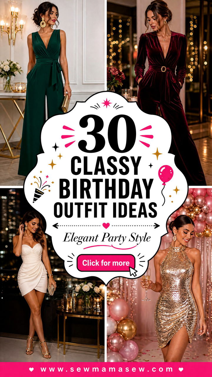 30 Classy Birthday Outfit Ideas for an Elegant Celebration - 30 Classy Birthday Outfit Ideas for an Elegant Celebration