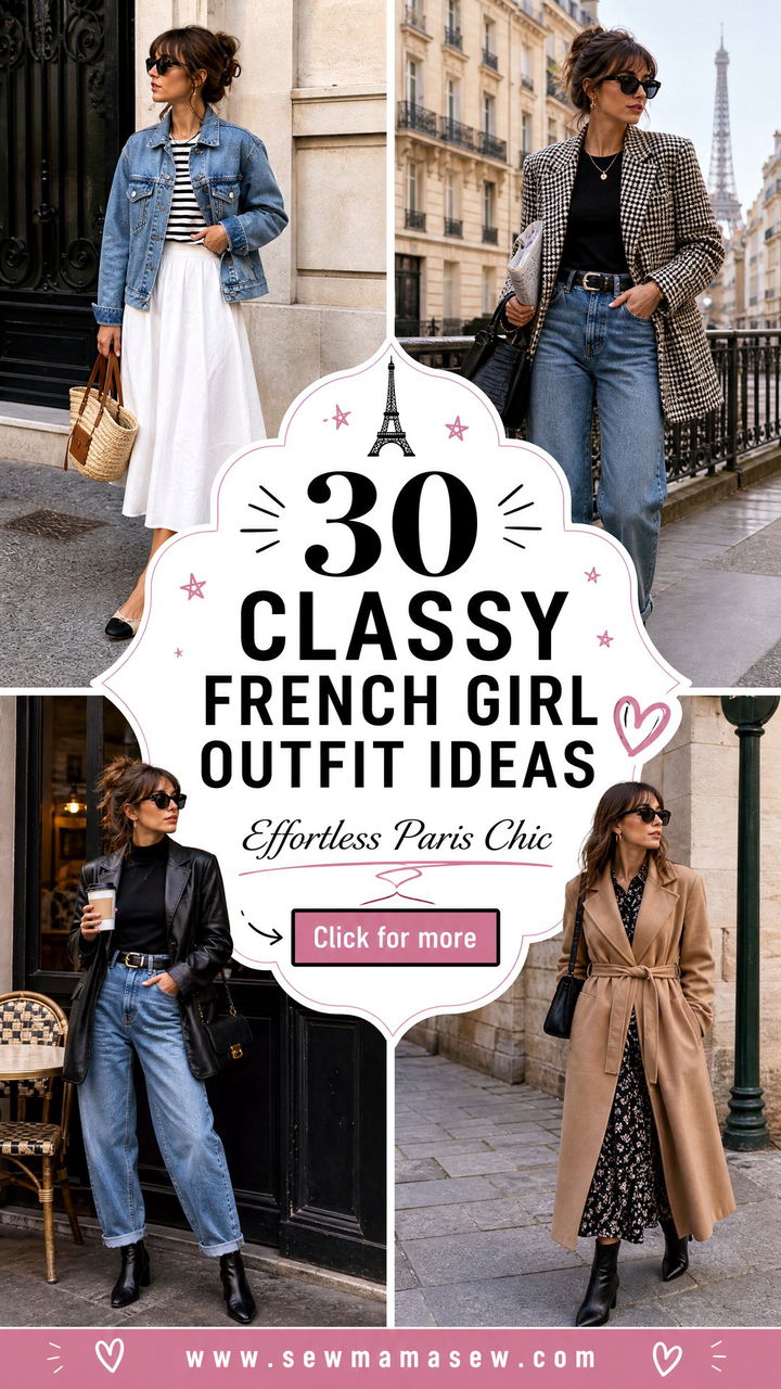 30 Classy French Girl Outfit Ideas for Effortless Chic - 30 Classy French Girl Outfit Ideas for Effortless Chic