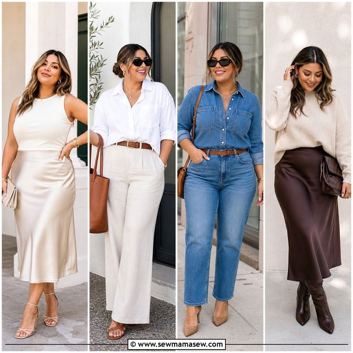 30 Classy Outfits For Midsize Women That Feel Elevated
