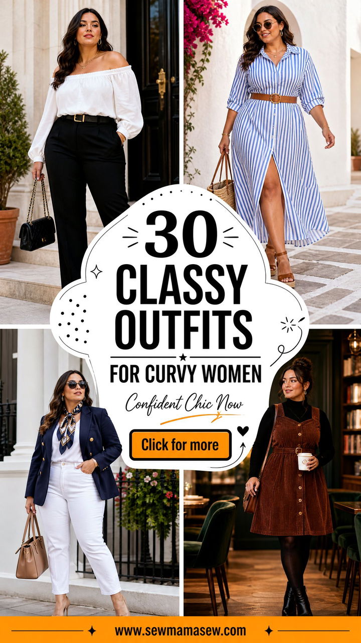 30 Classy Outfits for Curvy Women That Feel Confident Now - 30 Classy Outfits for Curvy Women That Feel Confident Now