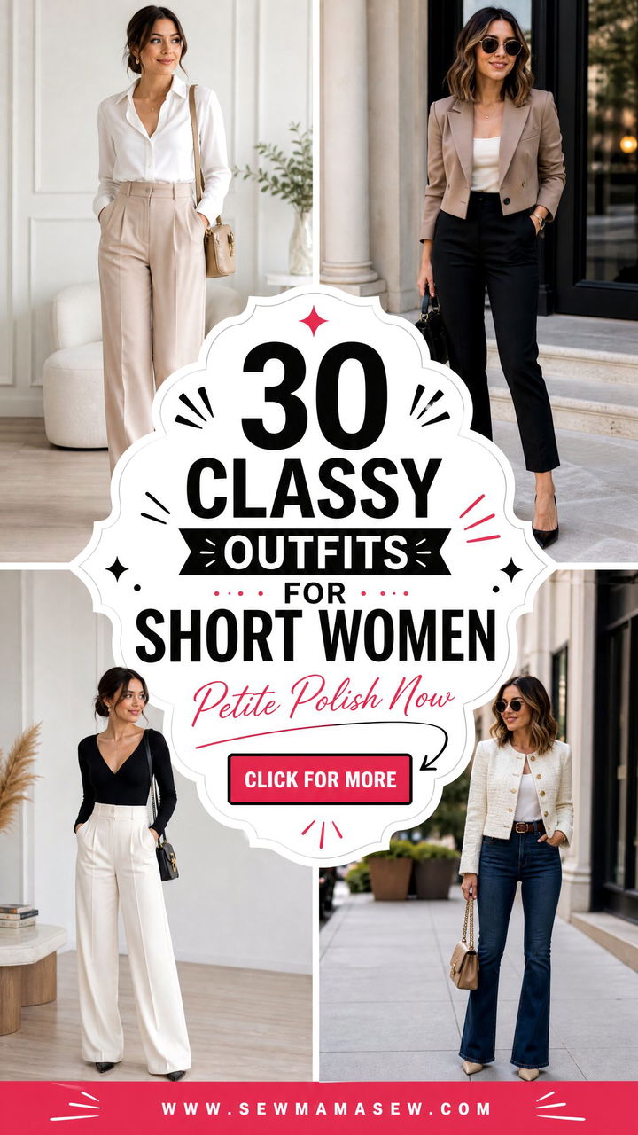 30 Classy Outfits for Short Women That Look Polished Now - 30 Classy Outfits for Short Women That Look Polished Now
