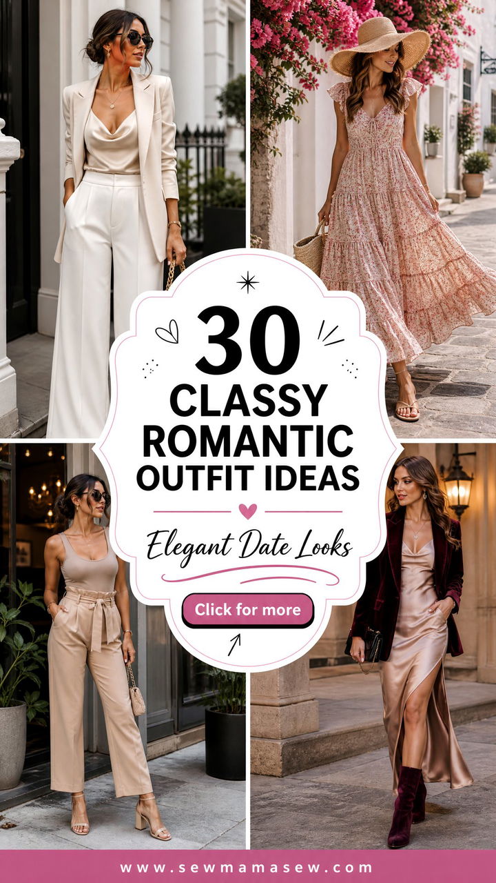 30 Classy Romantic Outfit Ideas for Elegant Date Looks - 30 Classy Romantic Outfit Ideas for Elegant Date Looks