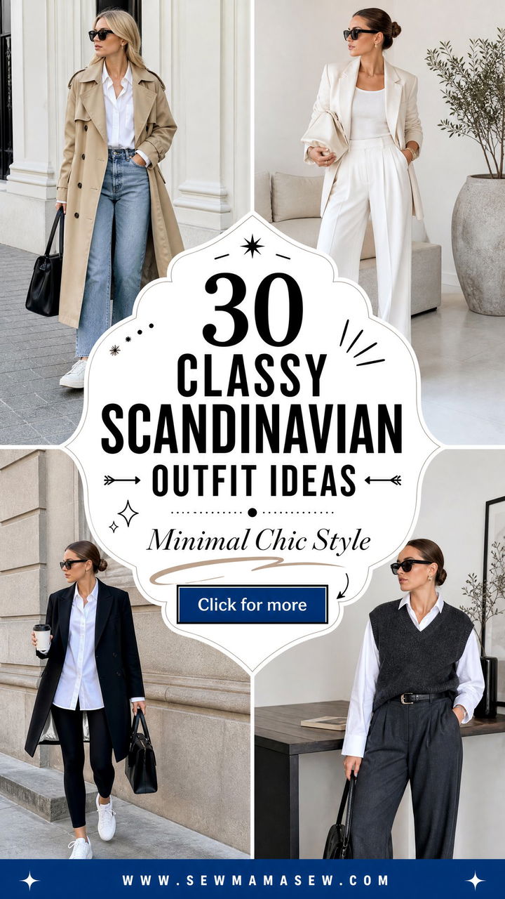30 Classy Scandinavian Outfit Ideas for Minimal Chic - 30 Classy Scandinavian Outfit Ideas for Minimal Chic