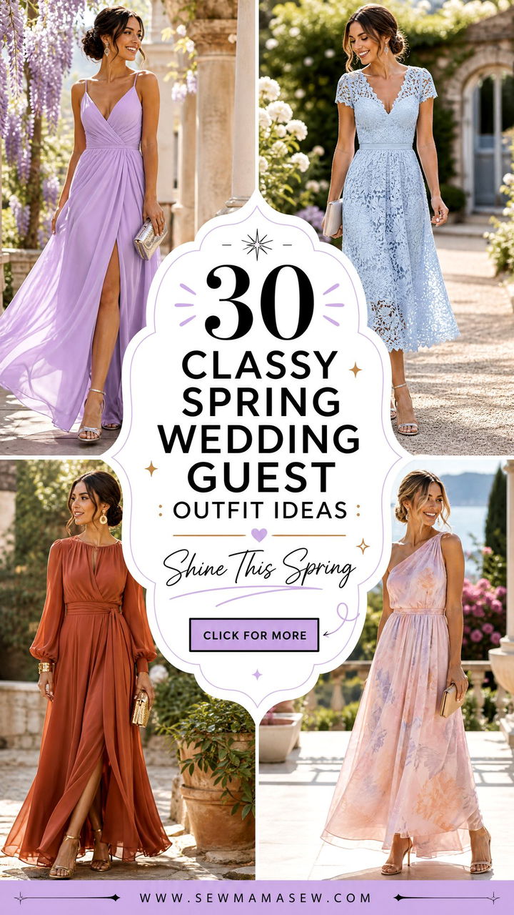 30 Classy Spring Wedding Guest Outfit Ideas to Shine - 30 Classy Spring Wedding Guest Outfit Ideas to Shine