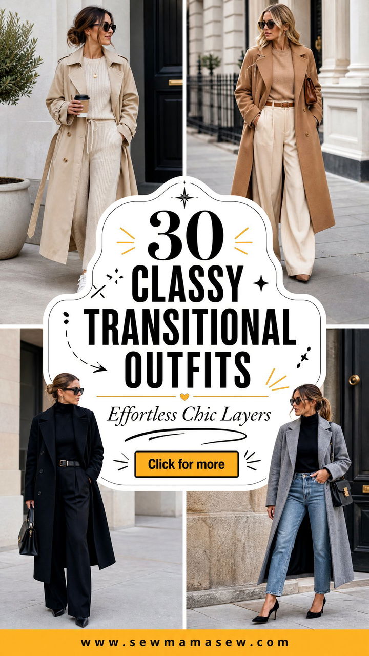 30 Classy Transitional Outfits For Effortless Chic Layers - 30 Classy Transitional Outfits For Effortless Chic Layers