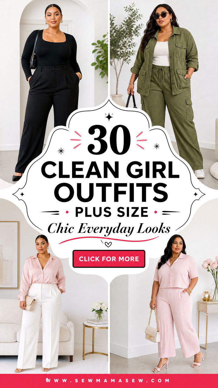 30 Clean Girl Outfits Plus Size For Chic Everyday Looks - 30 Clean Girl Outfits Plus Size For Chic Everyday Looks
