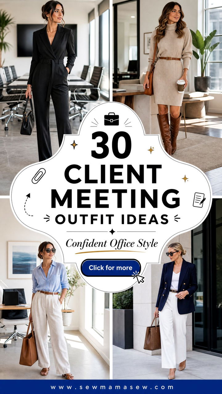 30 Client Meeting Outfit Ideas For Confident Office Style - 30 Client Meeting Outfit Ideas For Confident Office Style