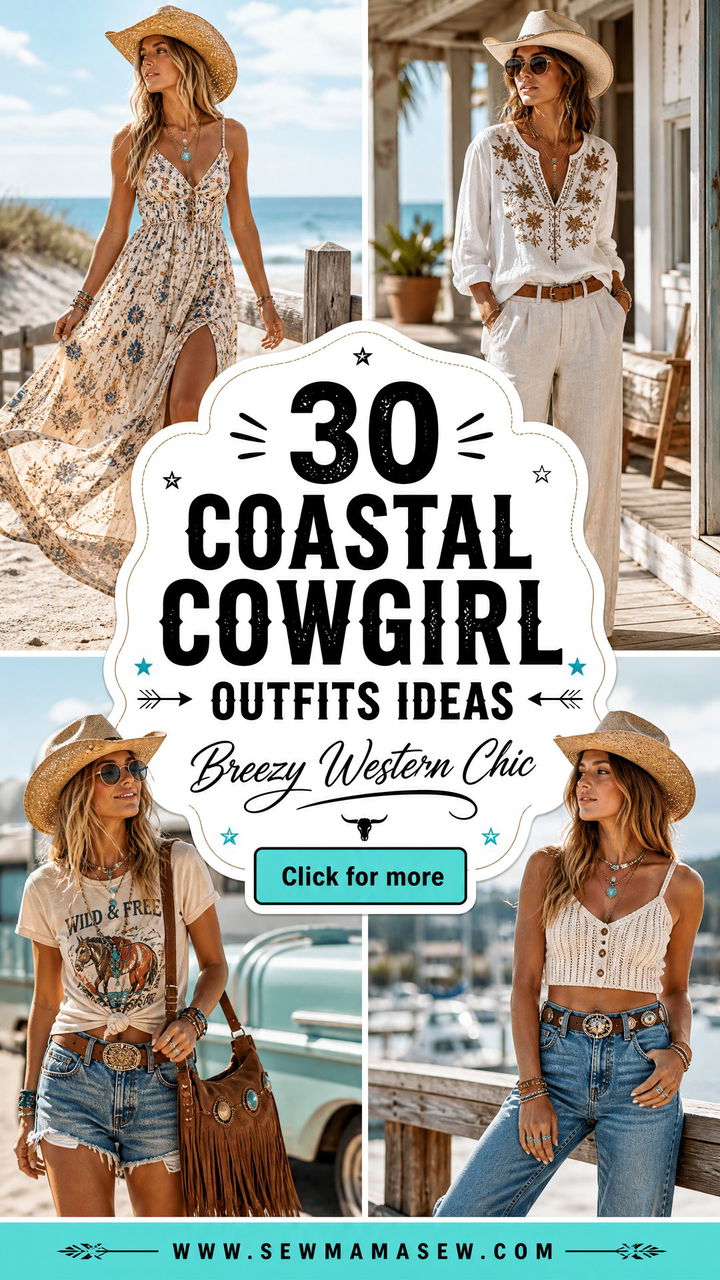 30 Coastal Cowgirl Outfits Ideas For Effortless Western Style - 30 Coastal Cowgirl Outfits Ideas For Effortless Western Style