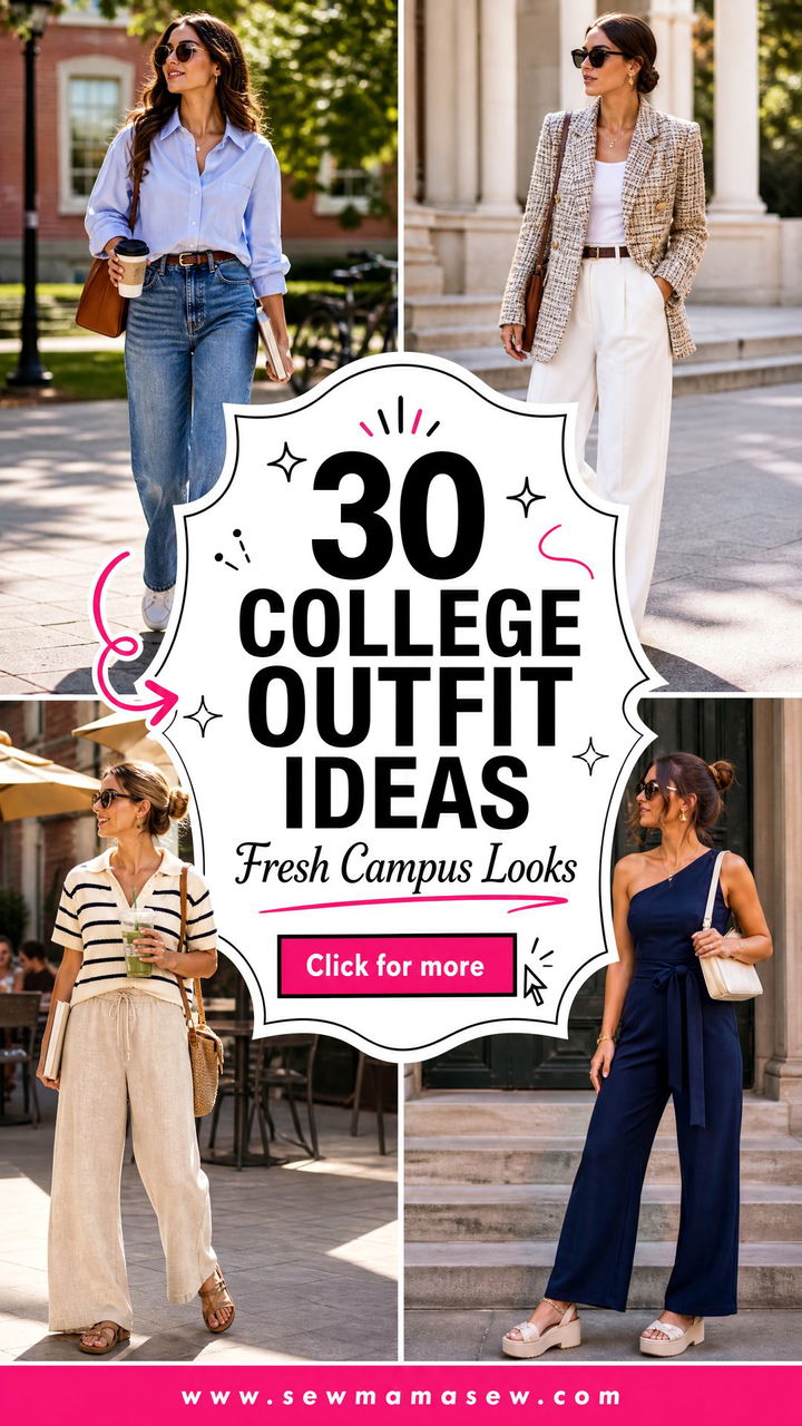 30 College Outfit Ideas Trendy 2026 Fresh Campus Looks - 30 College Outfit Ideas Trendy 2026: Fresh Campus Looks