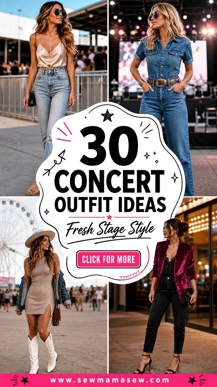 30 Concert Outfit Ideas for Women Over 40 That Look Fresh - 30 Concert Outfit Ideas for Women Over 40 That Look Fresh