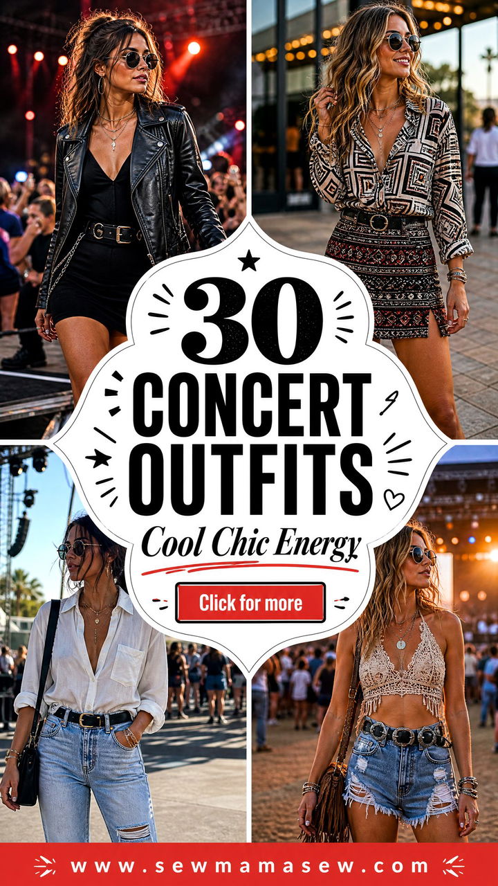 30 Concert Outfits for Women Over 40 That Feel Cool and Chic - 30 Concert Outfits for Women Over 40 That Feel Cool and Chic