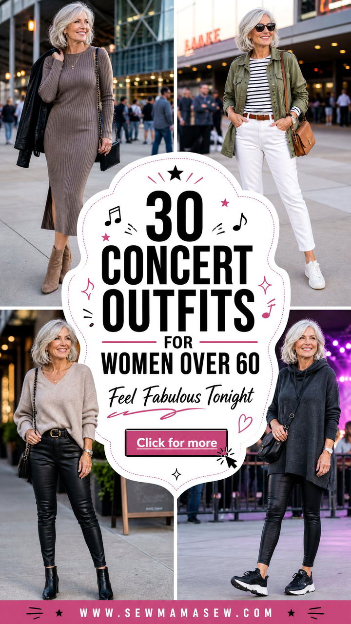 30 Concert Outfits for Women Over 60 That Feel Fabulous - 30 Concert Outfits for Women Over 60 That Feel Fabulous