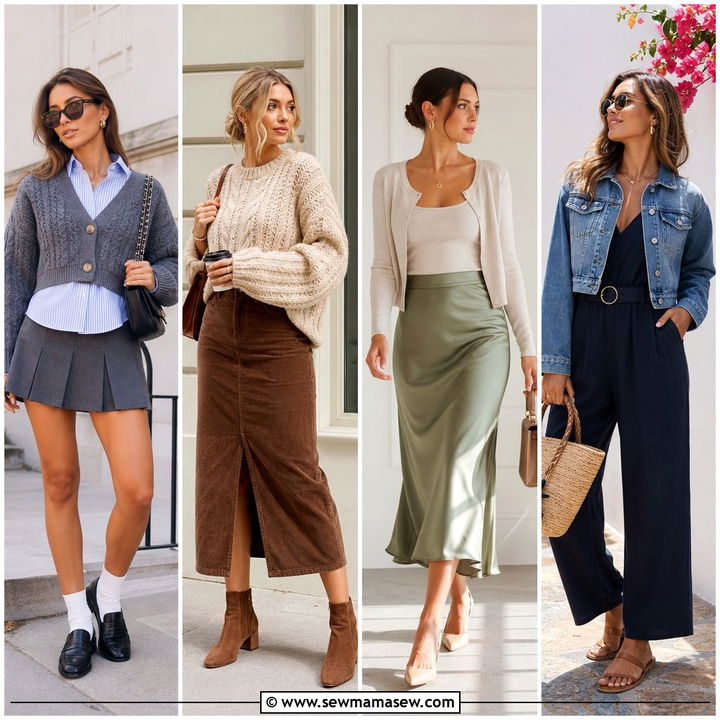30 Cool Morning Warm Afternoon Outfits for Transitional Days