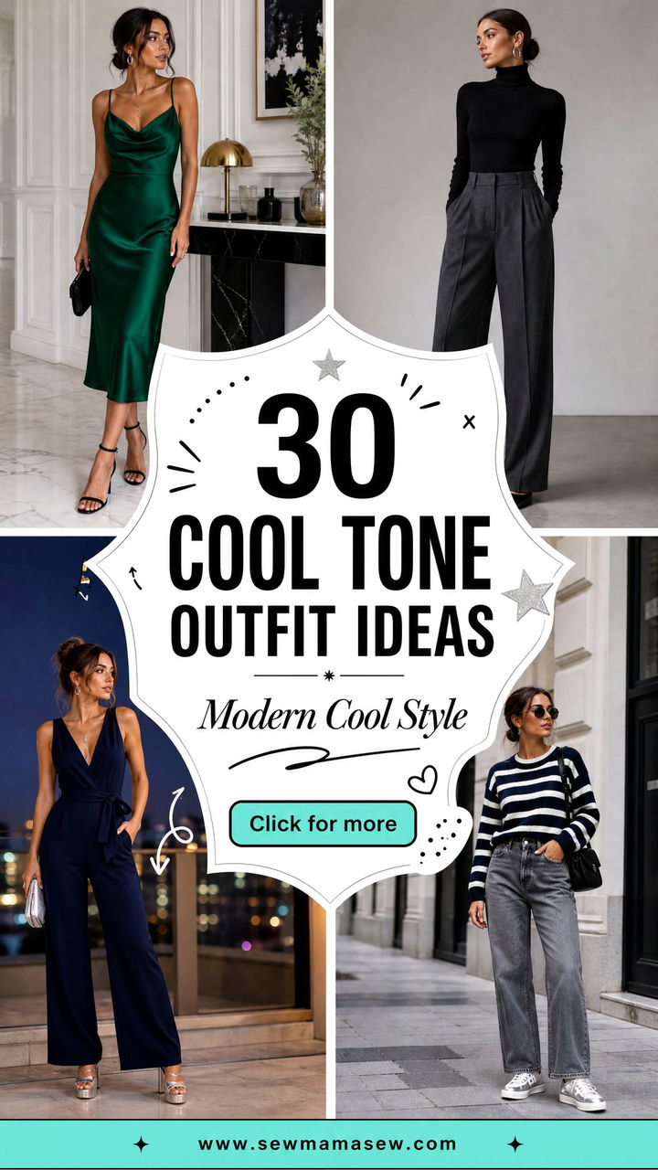 30 Cool Tone Outfit Ideas for Effortless Modern Style - 30 Cool Tone Outfit Ideas for Effortless Modern Style