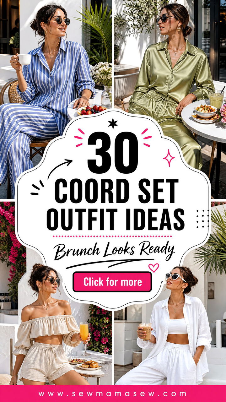 30 Coord Set Outfit Ideas for Brunch Chic Looks to Try - 30 Coord Set Outfit Ideas for Brunch: Chic Looks to Try