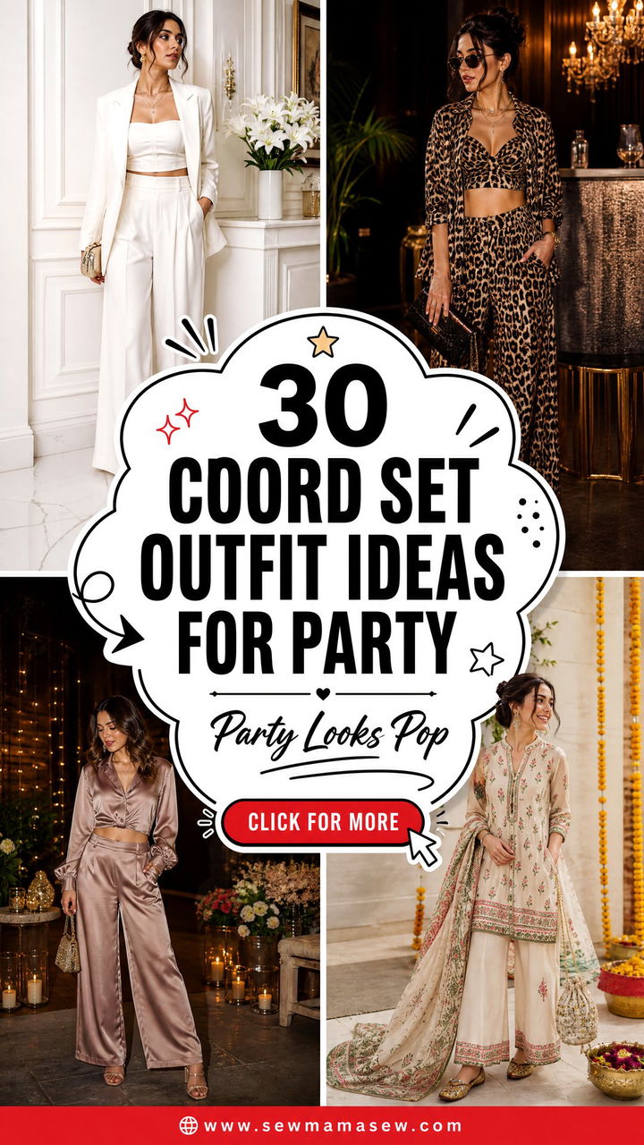 30 Coord Set Outfit Ideas for Party Looks That Pop - 30 Coord Set Outfit Ideas for Party Looks That Pop